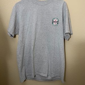 North Shore Hawaiian Surf Rider Shirt Med Gray